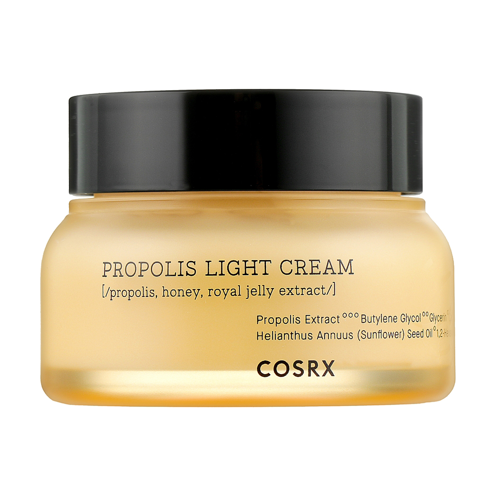 Зволожувальний крем для обличчя Cosrx Full Fit Propolis Light Cream на основі прополісу, 65 мл