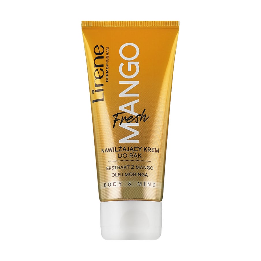 Зволожувальний крем для рук Lirene Fresh Mango з манго, 50 мл